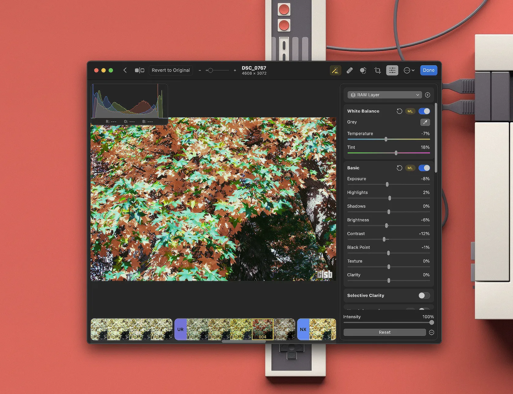 Photomator: alternativă la Adobe Camera RAM cu filtre și efecte