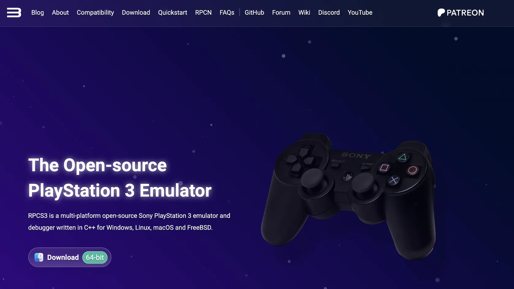 RPCS3: emualtor PlayStation