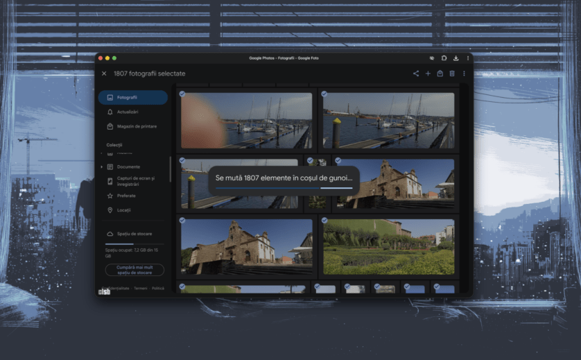 Eliminare poze din Google Photos