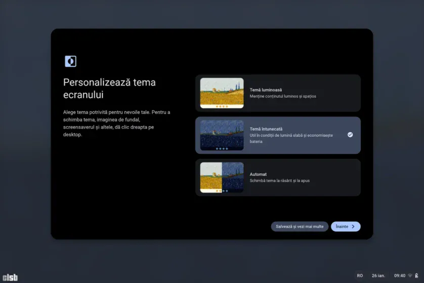 Particularizarea FydeOS pe Surface Pro 5
